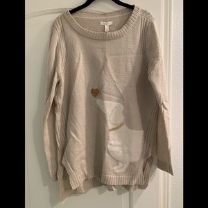 New w tags Lauren Conrad dog doggy sweater large